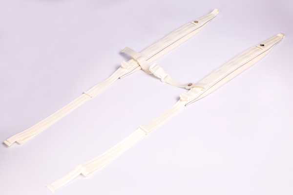 Shoulder Strap "Ergoline" Morino new / Textile / Velvet white 