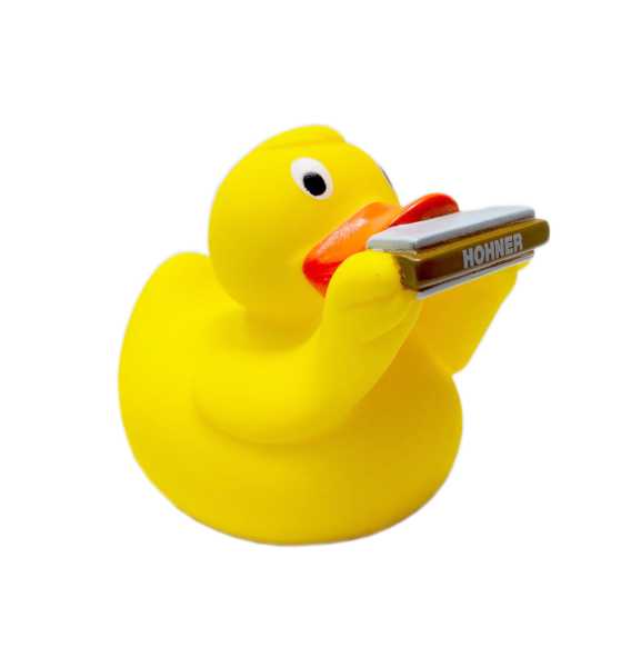 Rubber Duck with HOHNER harmonica 