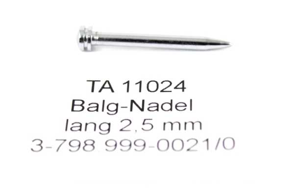 Balgnadeln, lang, Facon, Morino-S 2,5x27mm 