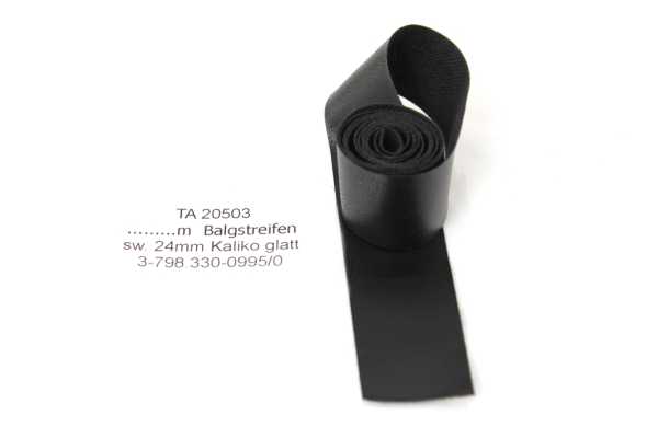 Bellow Strip  100 x 2,4 cm black 
