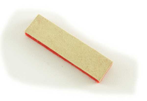 Pallet Pads single Treble Red 49,5x13x4mm 