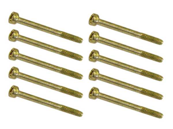 Reed plate screws - chromatic models 