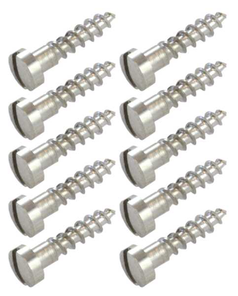 Screws for connection - Chord harmonica and Tremolo Sextet 